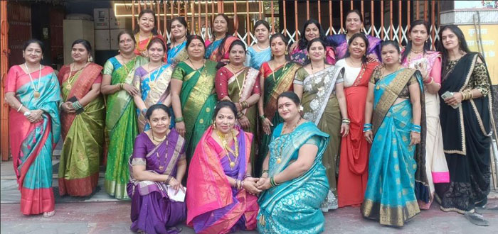 हल्दी कुमकुम में निखकर सामने आयी महिलाओं की प्रतिभा