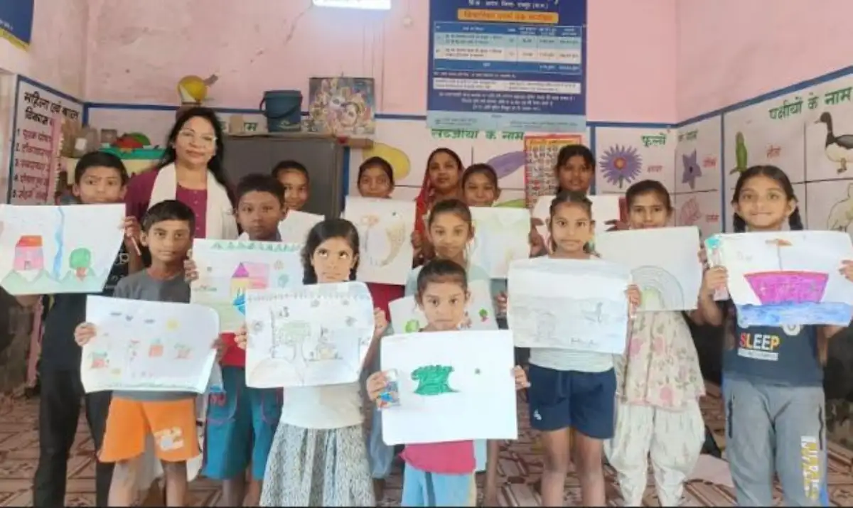 शिक्षिका उमा धोटे ने बच्चों और महिलाओं को प्रशिक्षण देकर बना रहीं आत्मनिर्भर