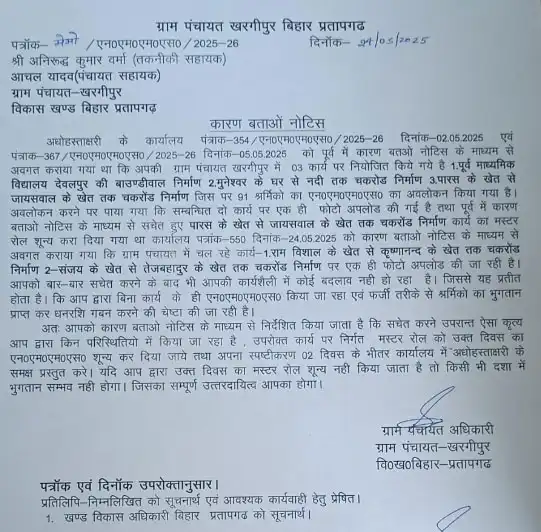 प्रतापगढ़ में बीडीओ बिहार की कार्यशैली पर बवाल, प्रधानों ने लगाया कमीशनखोरी का आरोप, एमएलसी ने भी फटकारा