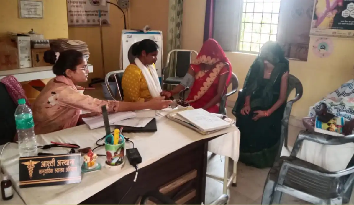 सुल्तानपुर उपकेंद्र में हुई गर्भवती महिलाओं की जांच, मिला पौष्टिक आहार का सुझाव